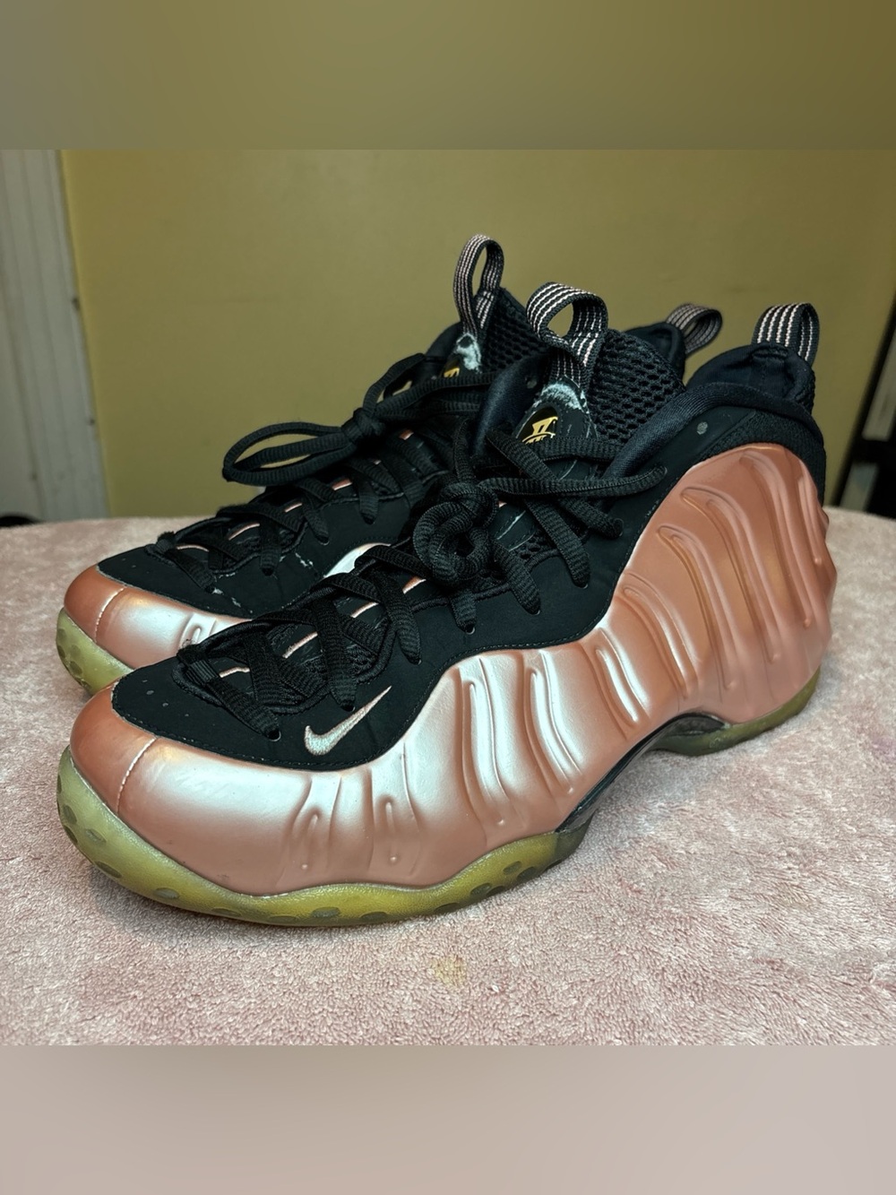 Nike Air Foamposite One NBY Elemental Rose Mens Shoes 314996 602 Size 12